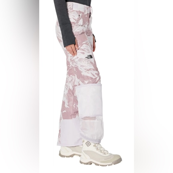 The North Face Freedom Insulated Pants Lavender Fog Tonal Mountainscape Print 2X - Picture 3 of 16